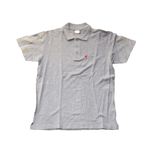 POLO GRIS CLAIR - H