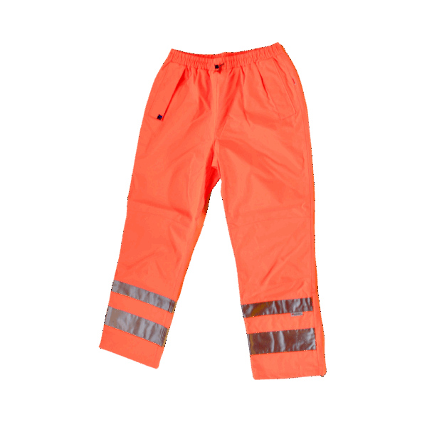 PANTALON DE PLUIE ORANGE