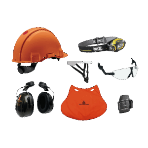 CASQUE DE SECURITE ORANGE