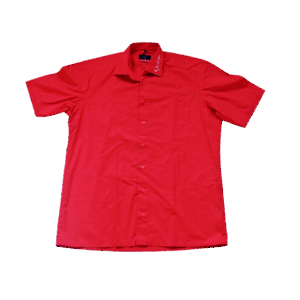 CHEMISE ROUGE - H - MC