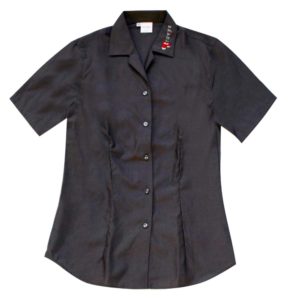 BLOUSE GRISE - F - MC